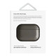 Чохол для навушників Uniq Glase AirPods Pro 2 gen Glossy Smoke (8886463683590)
