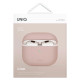 Чохол для навушників Uniq Lino AirPods 4 Silicone Pink Blush (8886463691380)