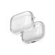 Чохол для навушників Uniq Чохол UNIQ Glase для AirPods Pro 3 Прозорий UNIQ-AIRPODSPRO3-GLSGCLR 8886463696798 (8886463696798)