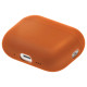 Чохол для навушників Uniq Lino для AirPods Pro 3 gen Silicone Orange (8886463696903)