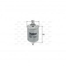 Фільтр паливний Valeo 587704