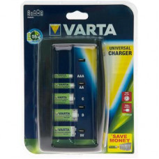 Зарядний пристрій для акумуляторів Varta UNIVERSAL CHARGER AA/AAA/C/D/9V (57648101401)