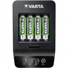 Зарядний пристрій для акумуляторів Varta LCD Smart Plus CHARGER +4*AA 2100 mAh (57684101441)