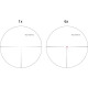 Приціл Vector Optics Continental 1-6x28 сітка BDС з підсвічуванням (SCFF-31P)