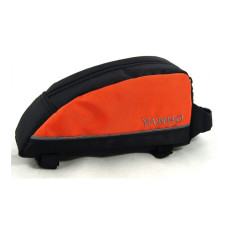 Велосумка нарамна Velotrade BC-BG021 21 х 10 х 6 см Black/Orange (BIB-043)