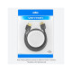 Кабель мультимедійний HDMI M to HDMI M 1.0m 4K60Hz black Vention (AAIBF)