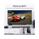 Кабель мультимедійний HDMI M to HDMI M 3.0m V2.0 4K60Hz 90° corner black Vention (AARBI)