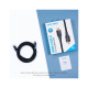 Кабель мультимедійний HDMI M to HDMI M 5.0m 8K60Hz cotton braided black Vention (AAUBJ)