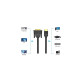 Кабель мультимедійний HDMI M to DVI M 1.0m 4K60Hz black Vention (ABFBF)