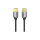 Кабель мультимедійний HDMI M to HDMI M 1.0m V2.0 4K60Hz PVC gray Vention (ALEHF)
