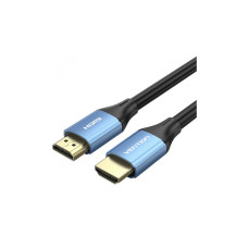 Кабель мультимедійний HDMI M to HDMI M 1.5m V2.0 4K60Hz aluminum alloy blue Vention (ALHSG)
