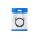 Кабель мультимедійний HDMI M to HDMI M 1.5m V2.0 4K60Hz aluminum alloy blue Vention (ALHSG)