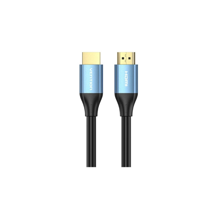Кабель мультимедійний HDMI M to HDMI M 3.0m V2.0 4K60Hz aluminum alloy blue Vention (ALHSI)