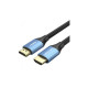 Кабель мультимедійний HDMI M to HDMI M 12.0m V1.4 4K60Hz PVC aluminum alloy blue Vention (ALHSM)
