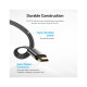 Кабель мультимедійний HDMI M to HDMI M 2.0m V2.1 8K60Hz flat Vention (ALKBH)