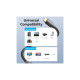 Кабель мультимедійний HDMI M to HDMI M 12.0m V2.0 4K30Hz braided Vention (ALLBM)