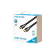 Кабель мультимедійний HDMI M to HDMI M 15.0m V2.0 4K60Hz braided zinc alloy black Vention (ALMBN)