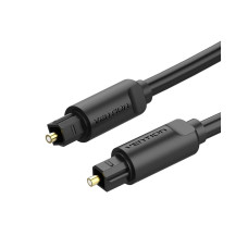 Кабель мультимедійний Optical Toslink 1.5m black Vention (BAEBG)