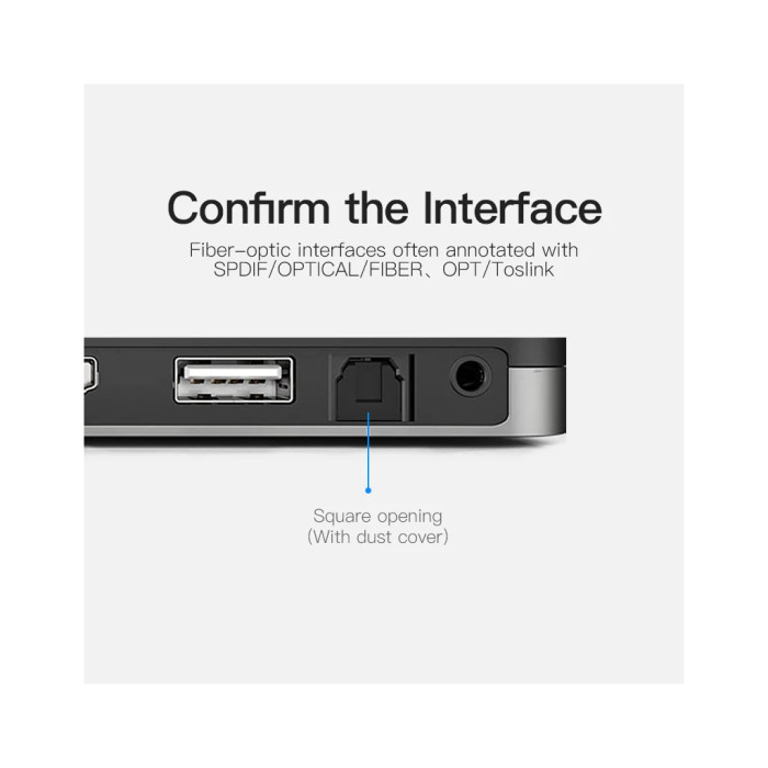 Кабель мультимедійний Optical Toslink 2.0m black Vention (BAEBH)