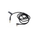 Кабель мультимедійний 3.5mm M to 3.5mm M 1.0m 90° corner black Vention (BAZBF)