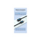 Дата кабель USB 2.0 AM/AF 0.5m black Vention (CBIBD)