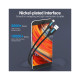 Дата кабель USB 2.0 AM to Micro 5P 1.0m 3A black Vention (COLBF)