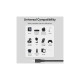 Дата кабель USB 2.0 AM to Micro 5P 2.0m black Vention (CTIBH)