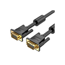Кабель мультимедійний VGA M to VGA M 2.0m ferrite Vention (DAEBH)