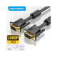 Кабель мультимедійний VGA M to VGA M 10.0m black Vention (DAEBL)
