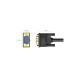 Кабель мультимедійний VGA M to VGA M 25.0m ferrite black Vention (DAEBS)