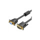 Кабель мультимедійний VGA M to VGA F 5.0m black Vention (DAGBJ)