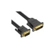 Кабель мультимедійний DVI M to VGA M 1.5m 24+1pin black Vention (EABBG)