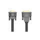 Кабель мультимедійний DVI M to VGA M 1.5m 24+1pin black Vention (EABBG)