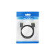 Кабель мультимедійний DVI M to VGA M 1.5m 24+1pin black Vention (EABBG)