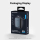 Батарея універсальна Vention 20000 mAh 45W Mini with Built-in USB-C Cable Gray (FHGH0)