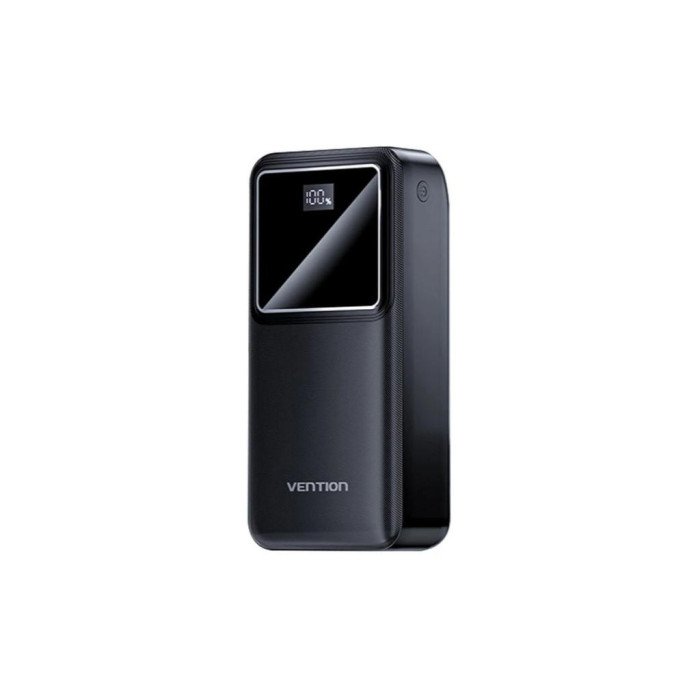 Батарея універсальна Vention 30000 mAh 22.5W Black LED Display Type (FHMB0)