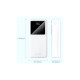 Батарея універсальна Vention 30000mAh 22.5W 3A, PD, QC/3.0, LED Display, White (FHMW0)