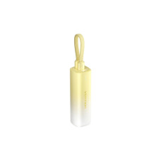 Батарея універсальна Vention 5000mAh 20W PD, USB-C In/Out, Lightning In/Out, with cable, Gradient Yellow (FHWY0)