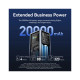 Батарея універсальна Vention 20000 mAh 100W Gray TFT Display Type (FKCH0)