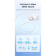 Навушники Vention Echo Lite 3.5mm In-Ear Wired White (GBAWAV)