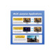 Кабель мультимедійний DisplayPort M to DisplayPort M 3.0m 8K60Hz black Vention (HCCBI)