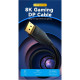 Кабель мультимедійний DisplayPort M to DisplayPort M 1.5m V1.4 8K black Vention (HCDBG)