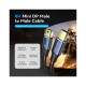Кабель мультимедійний miniDisplayPort M to Mini DisplayPort M 2.0m V1.4 8K60Hz blue Vention (HCGLH)