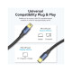 Кабель мультимедійний miniDisplayPort M to Mini DisplayPort M 2.0m V1.4 8K60Hz blue Vention (HCGLH)