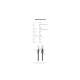 Патч-корд 25м, UTP cat 6 RJ-45 black Vention (IBEBS)
