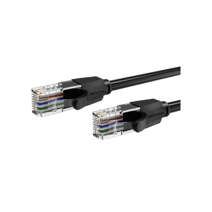 Патч-корд 30м, UTP cat 6 RJ-45 black Vention (IBEBT)