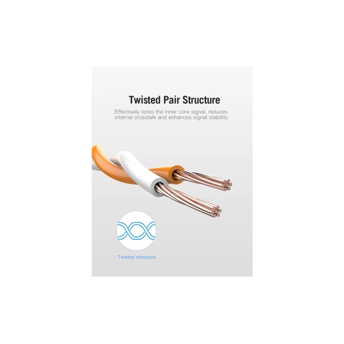 Патч-корд 0.5м, S/FTP cat 6A RJ-45 yellow Vention (IBHYD)