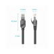Патч-корд 3м, UTP cat 6 RJ-45 black Vention (IBNBI)