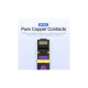 Патч-корд 0.5м, FTP cat 7 RJ-45 black Vention (ICABD)