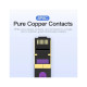 Патч-корд 1м, FTP cat 7 RJ-45 black Vention (ICABF)
